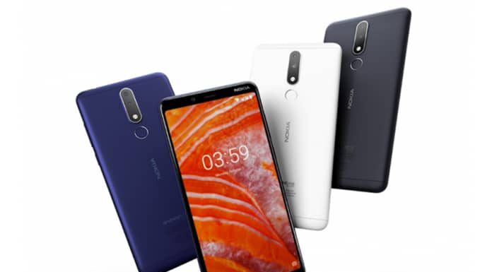 NOKIA 3.1 PLUS PHONE