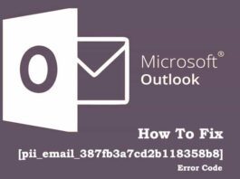 How To Fix [pii_email_387fb3a7cd2b118358b8] Error Code