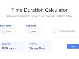 Time-Duration-Calculator